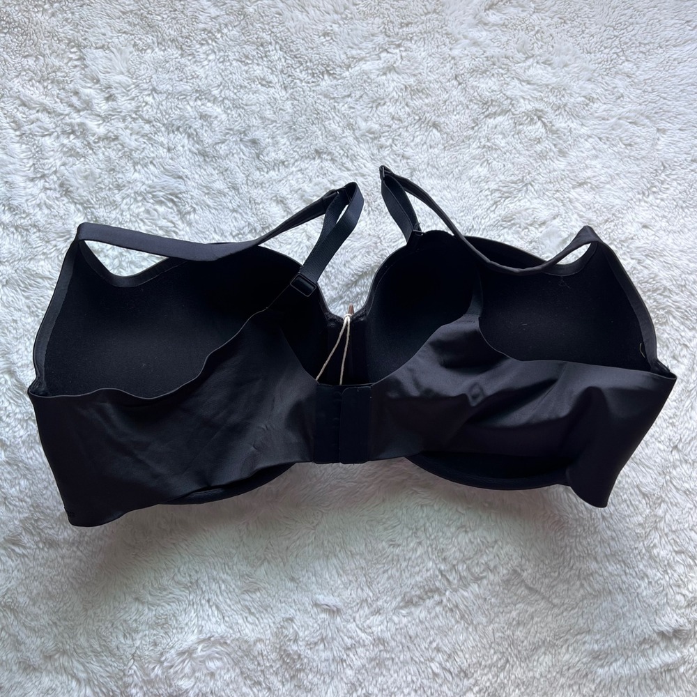 SKIMS Women's Ultimate Push-Up Balconette Bra Onyx Black BA-BAL-5486W 42DD NEW - Picture 4 of 9